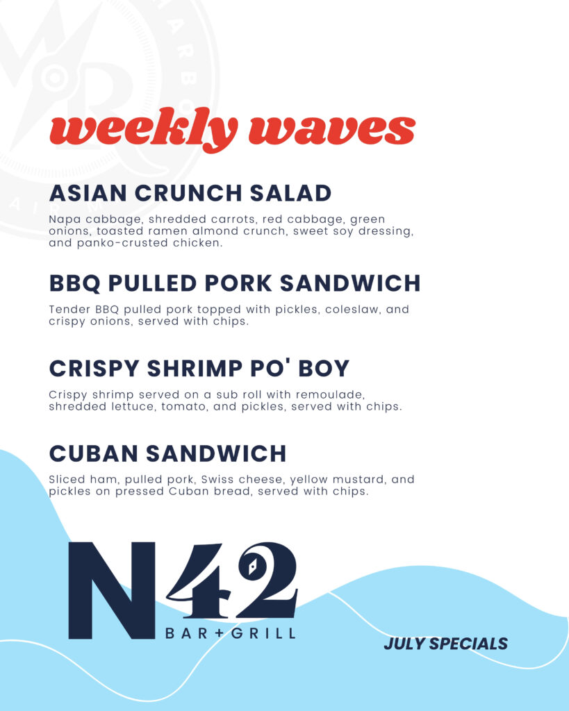 N42 Weekly Waves July Specials